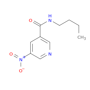 3-Pyridinecarboxamide, N-butyl-5-nitro-