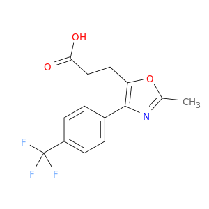 5-Oxazolepropanoic acid, 2-methyl-4-[4-(trifluoromethyl)phenyl]-