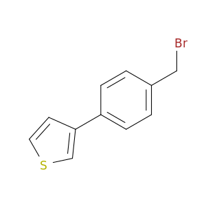 3-[4-(溴甲基)苯基]噻吩