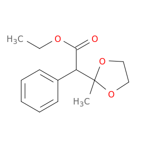 2-(2-甲基-1,3-二氧戊环-2-基)-2-苯基乙酸乙酯