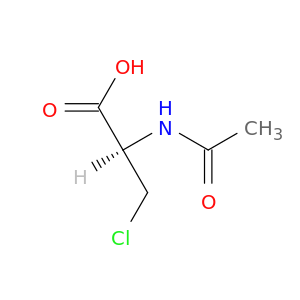 Alanine, N-acetyl-3-chloro-