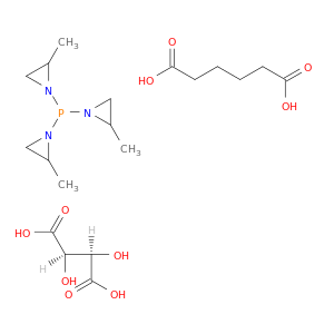 己二甲酸,聚合物(2R,3R)-2,3-二羟基丁二酸和1,1',1'-磷酰基苯乙烯[2-甲基嗪]