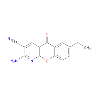 2-氨基-7-乙基-5-氧代-5H-[1]苯并吡喃[2,3-B]吡啶-3-甲腈