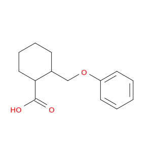 Cyclohexanecarboxylic acid, 2-(phenoxymethyl)-
