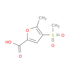 5-Methyl-4-(methylsulfonyl)furan-2-carboxylic acid