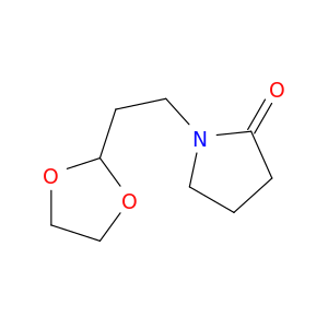 1-[2-(1,3-二氧化醇-2-基)乙基]-2-吡咯烷酮