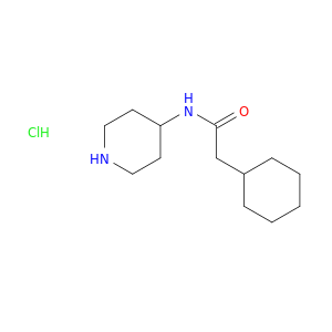 2-环己基-N-(哌啶-4-基)乙酰胺盐酸盐