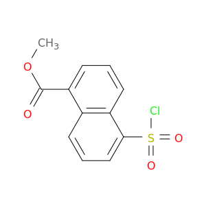 Methyl 5-(chlorosulfonyl)naphthalene-1-carboxylate