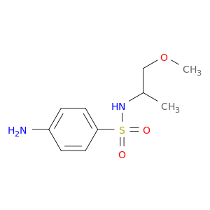 4-Amino-N-(1-methoxypropan-2-yl)benzene-1-sulfonamide