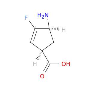 2-Cyclopentene-1-carboxylic acid, 4-amino-3-fluoro-, (1R,4S)-