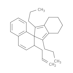 2'-ALLYL-1,3-DIPROPYL-4,5,6,7-TETRAHYDRO-2'H-SPIRO[INDENE-2,1'-NAPHTHALENE]
