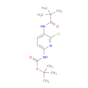 氨基甲酸,N-[6-氯-5-[(2,2-二甲基-1-氧丙基)氨基]-2-吡啶基]-,1,1-二甲基乙烯基酯