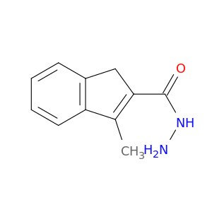 1H-Indene-2-carboxylic acid, 3-methyl-, hydrazide