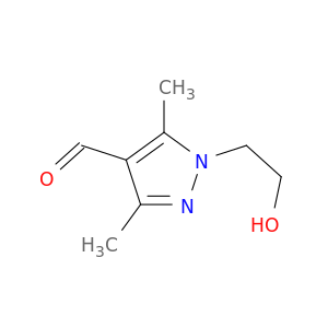 1-(2-Hydroxyethyl)-3,5-dimethyl-1H-pyrazole-4-carbaldehyde