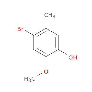 Phenol, 4-bromo-2-methoxy-5-methyl-