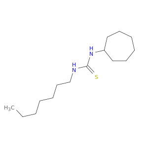 Thiourea, N-cycloheptyl-N'-heptyl-