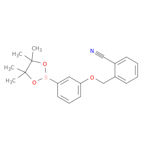 3-(2-氰基苄氧基)苯硼酸频那醇酯