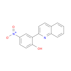 Phenol, 4-nitro-2-(2-quinolinyl)-
