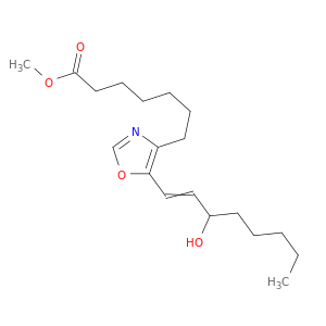 4-Oxazoleheptanoic acid, 5-(3-hydroxy-1-octenyl)-, methyl ester