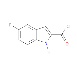 1H-Indole-2-carbonyl chloride, 5-fluoro-