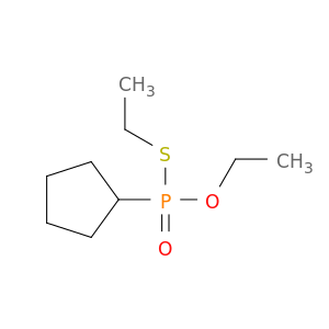 Phosphonothioic acid, cyclopentyl-, O,S-diethyl ester