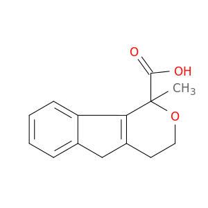 Indeno[1,2-c]pyran-1-carboxylic acid, 1,3,4,5-tetrahydro-1-methyl-