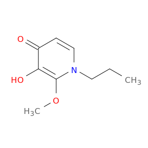 4(1H)-Pyridinone, 3-hydroxy-2-methoxy-1-propyl-