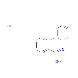 Phenanthridine, 2-bromo-6-methyl-, hydrochloride