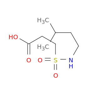 Propanoic acid, 3-[[(3-methylbutyl)amino]sulfonyl]-
