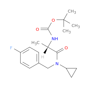 {(S)-1-[环丙基-(4-氟-苄基)-氨基甲酰]-乙基}-氨基甲酸叔丁酯