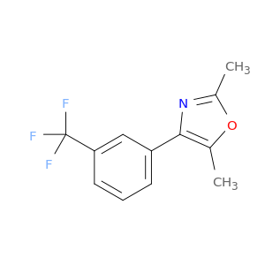 Oxazole, 2,5-dimethyl-4-[3-(trifluoromethyl)phenyl]-