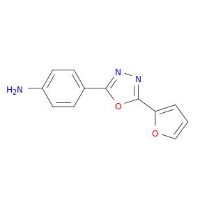 4-(5-(呋喃-2-基)-1,3,4-恶二唑-2-基)苯胺