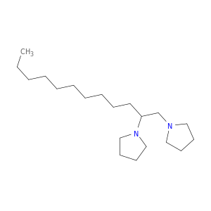 Pyrrolidine, 1,1'-(1-decyl-1,2-ethanediyl)bis-