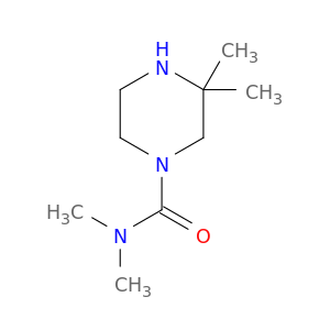 N,N,3,3-tetramethylpiperazine-1-carboxamide