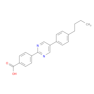Benzoic acid, 4-[5-(4-butylphenyl)-2-pyrimidinyl]-