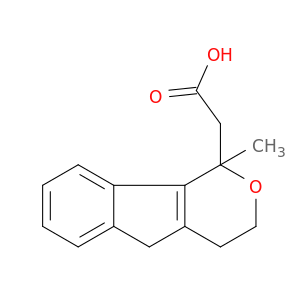 Indeno[1,2-c]pyran-1-acetic acid, 1,3,4,5-tetrahydro-1-methyl-