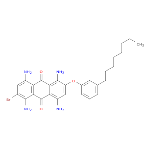 9,10-Anthracenedione, 1,4,5,8-tetraamino-2-bromo-6-(3-octylphenoxy)-