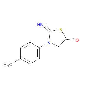 5-Thiazolidinone, 2-imino-3-(4-methylphenyl)-