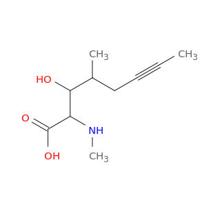 (2S,3R,4R)-3-羟基-4-甲基-2-(甲基氨基)-6-辛炔酸