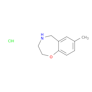 7-methyl-2,3,4,5-tetrahydro-1,4-benzoxazepine hydrochloride
