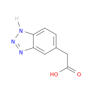2-(1H-1,2,3-benzotriazol-5-yl)acetic acid