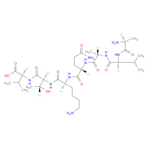 L-Valine, L-alanyl-L-valyl-L-alanyl-L-glutaminyl-L-lysyl-L-threonyl-