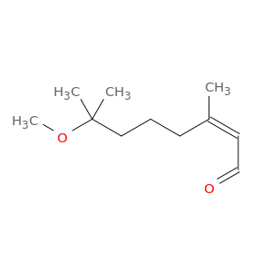 2-Octenal, 7-methoxy-3,7-dimethyl-, (Z)-