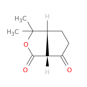 1H-Cyclopenta[c]furan-1,6(3H)-dione, tetrahydro-3,3-dimethyl-, cis-