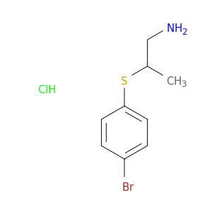 1-丙氨酸,2-[(4-溴苯基)硫酮]-,盐酸盐(1：1)