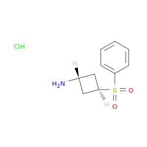 (1R,3r)-3-(benzenesulfonyl)cyclobutan-1-amine hydrochloride