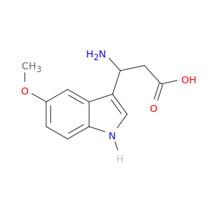 1H-Indole-3-propanoicacid, b-amino-5-methoxy-