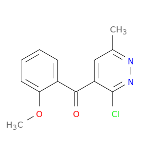 Methanone, (3-chloro-6-methyl-4-pyridazinyl)(2-methoxyphenyl)-