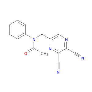Acetamide, N-[(5,6-dicyanopyrazinyl)methyl]-N-phenyl-