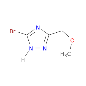 5-Bromo-3-(methoxymethyl)-1H-1,2,4-triazole